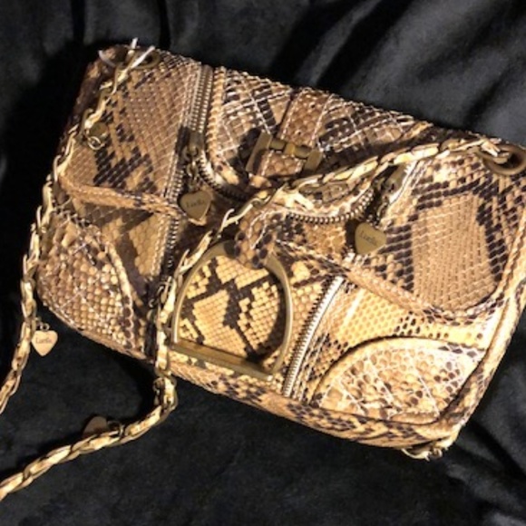 Authentic PYTHON bag by Luella - Picture 3 of 7